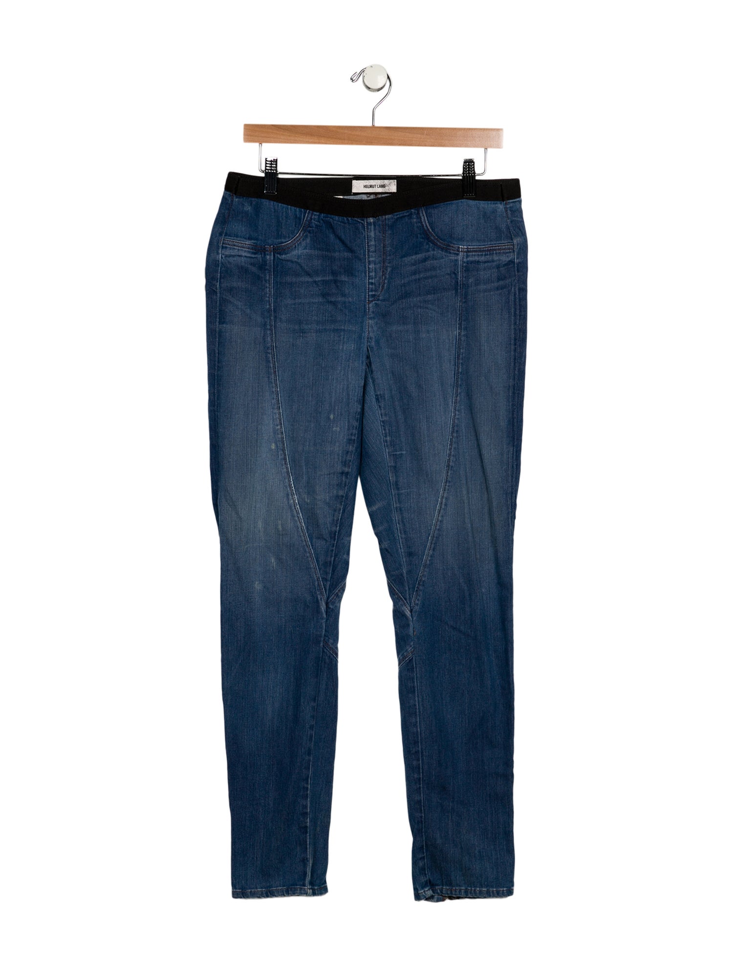 Helmut Lang Mid-Rise Straight Leg Jeans