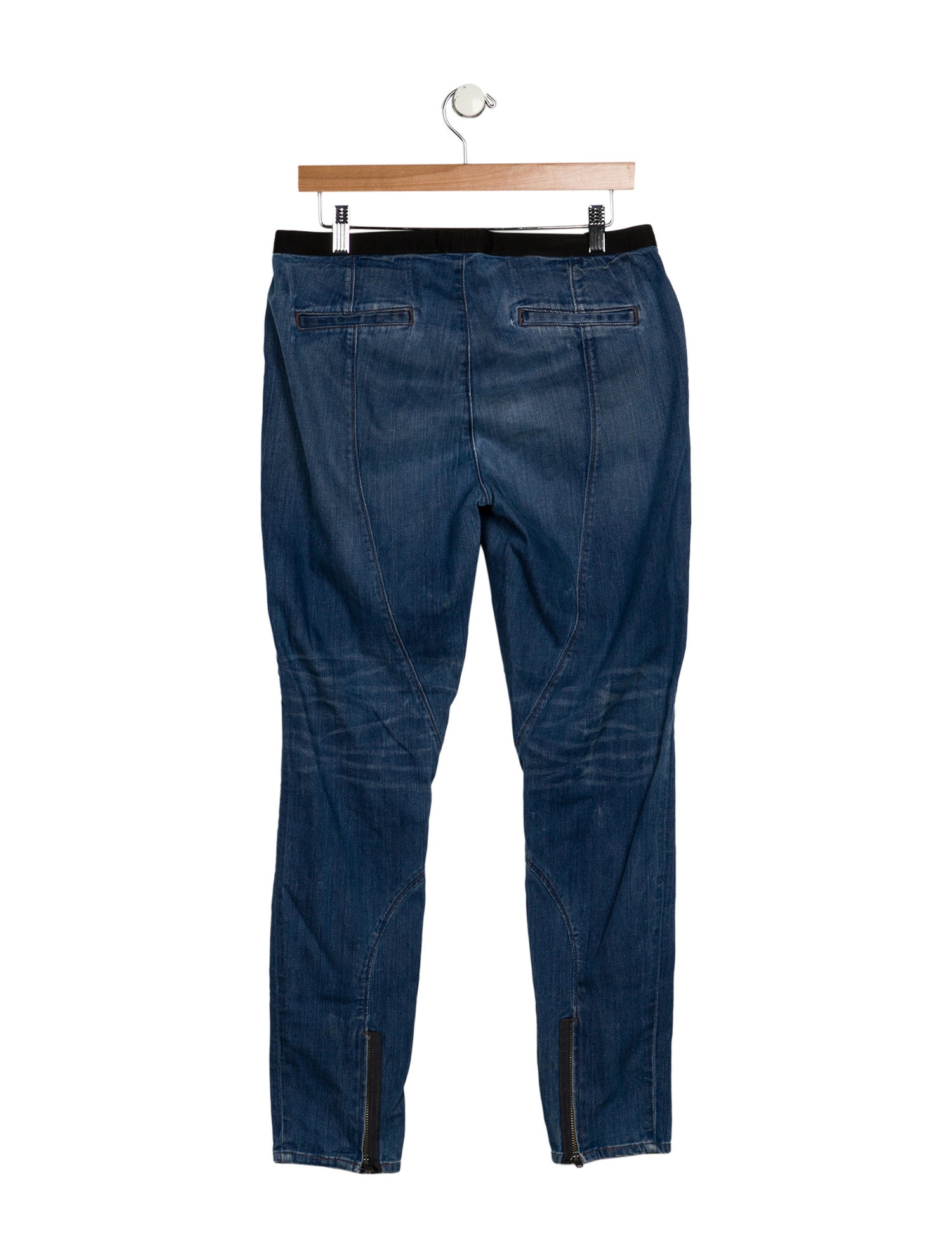 Helmut Lang Mid-Rise Straight Leg Jeans