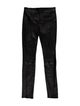 Helmut Lang Lamb Leather Skinny Leg Pants