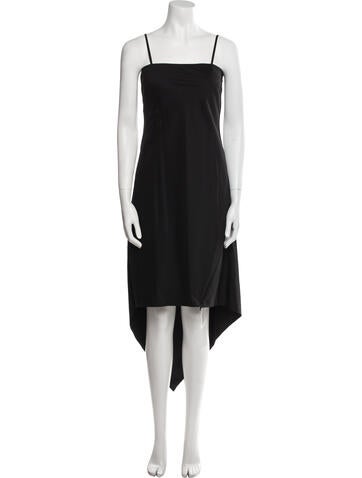 Helmut Lang Dresses Virgin Wool Long Dress US 2 | XS