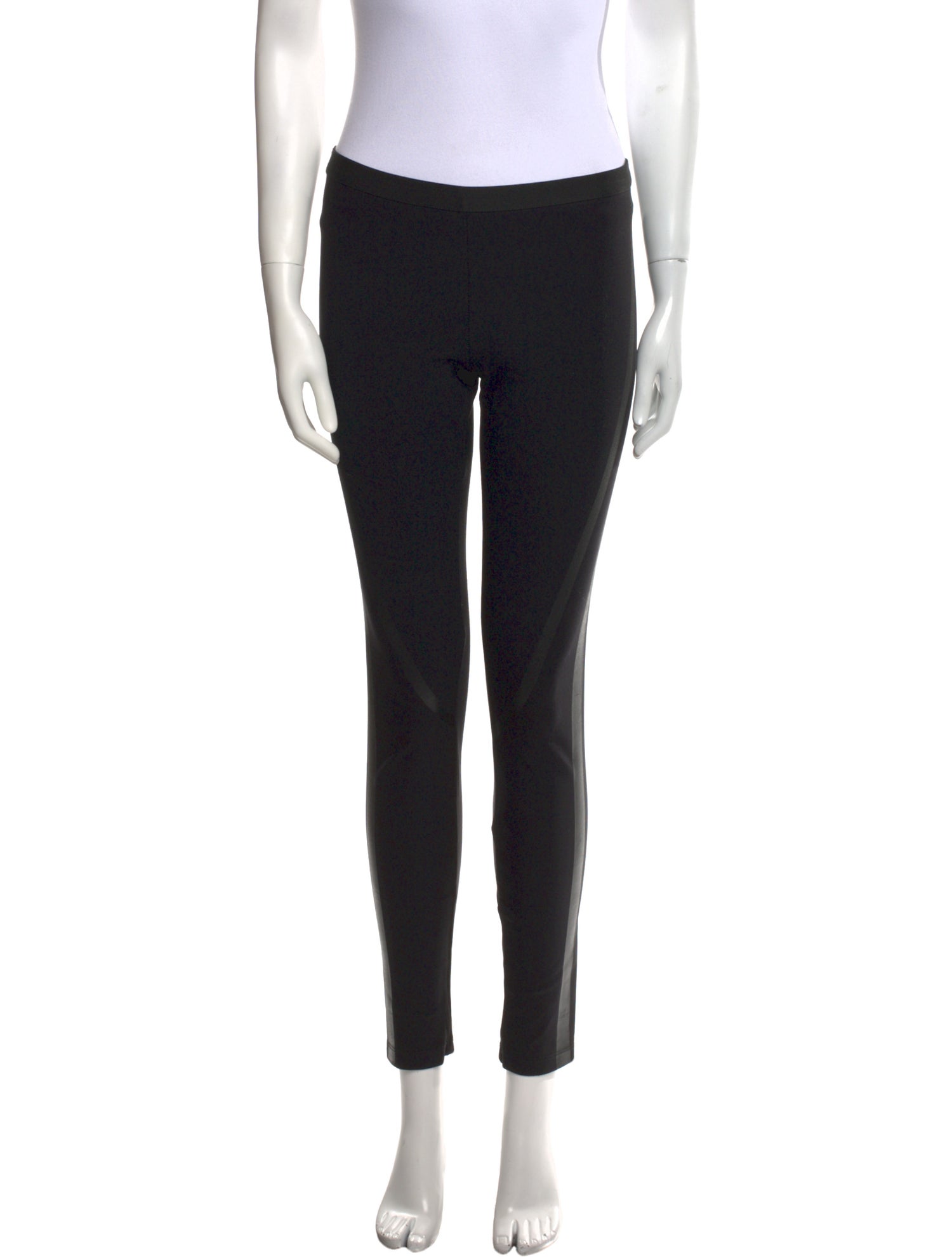 Helmut Lang Nylon Skinny Leg Pants