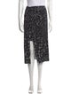 Helmut Lang Printed Midi Length Skirt