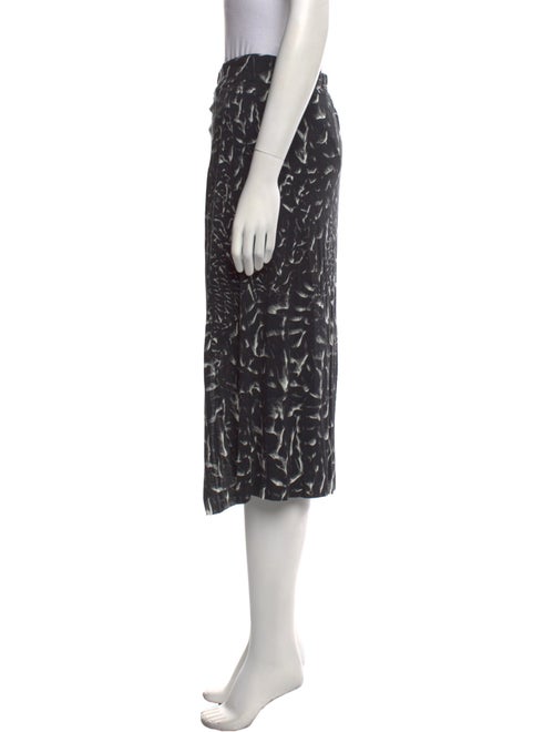 Helmut Lang Printed Midi Length Skirt