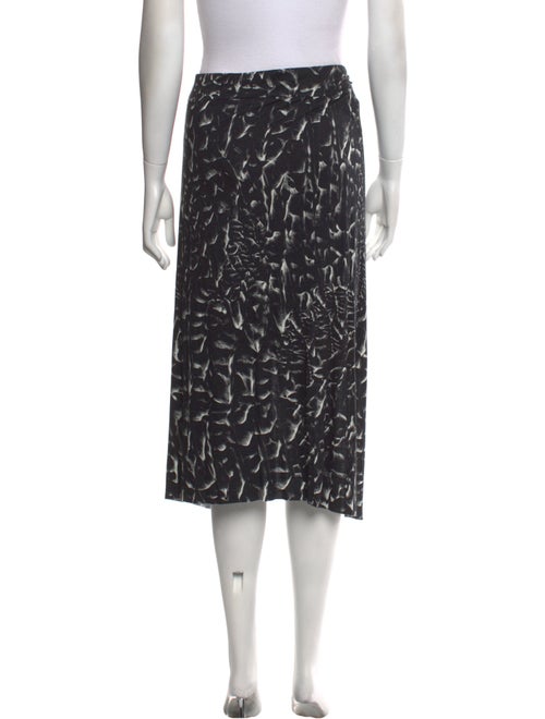 Helmut Lang Printed Midi Length Skirt