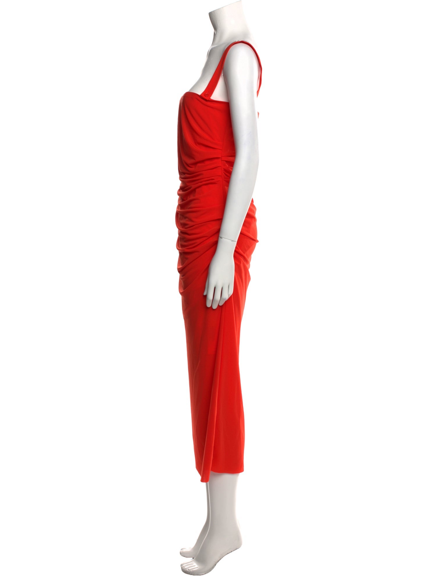 Helmut Lang Square Neckline Long Dress