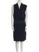 Helmut Lang Cowl Neck Mini Dress