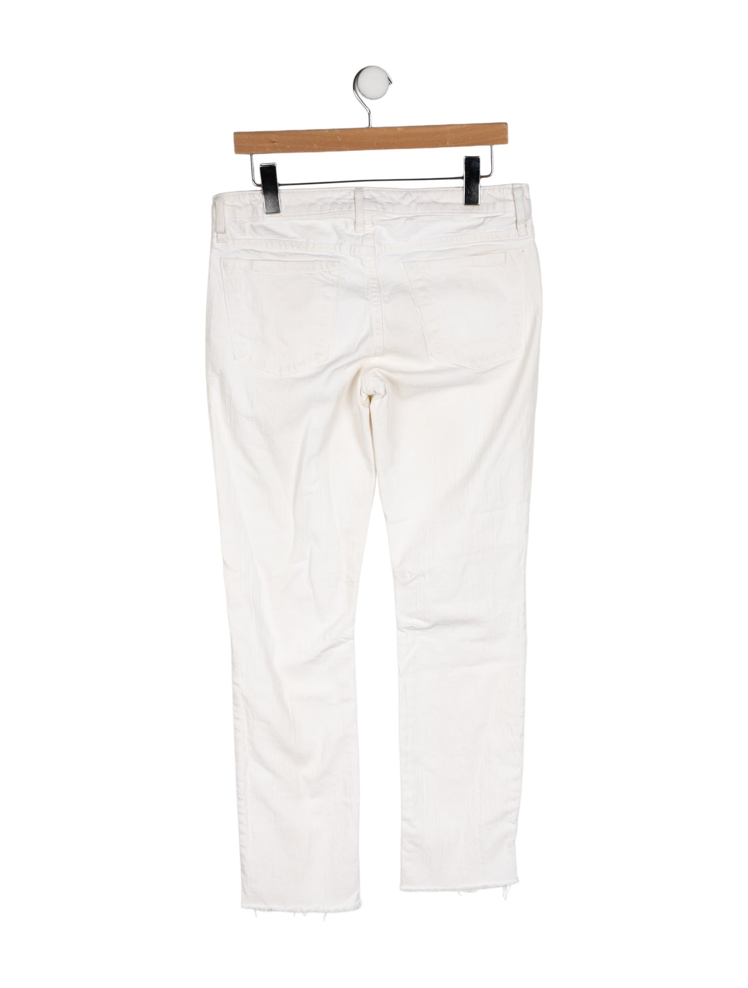 Helmut Lang Mid-Rise Straight Leg Jeans