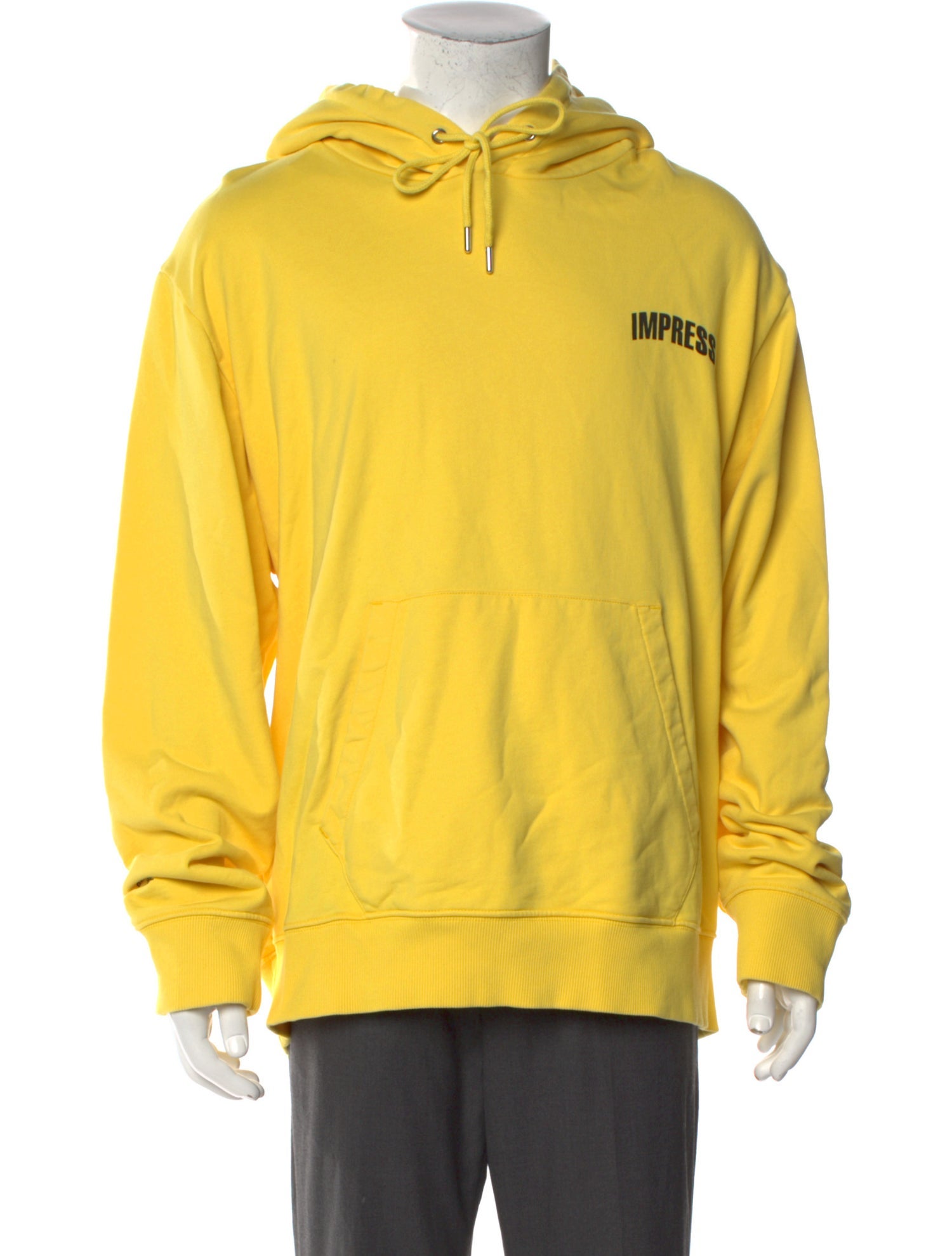 Helmut Lang Graphic Print Crew Neck Hoodie