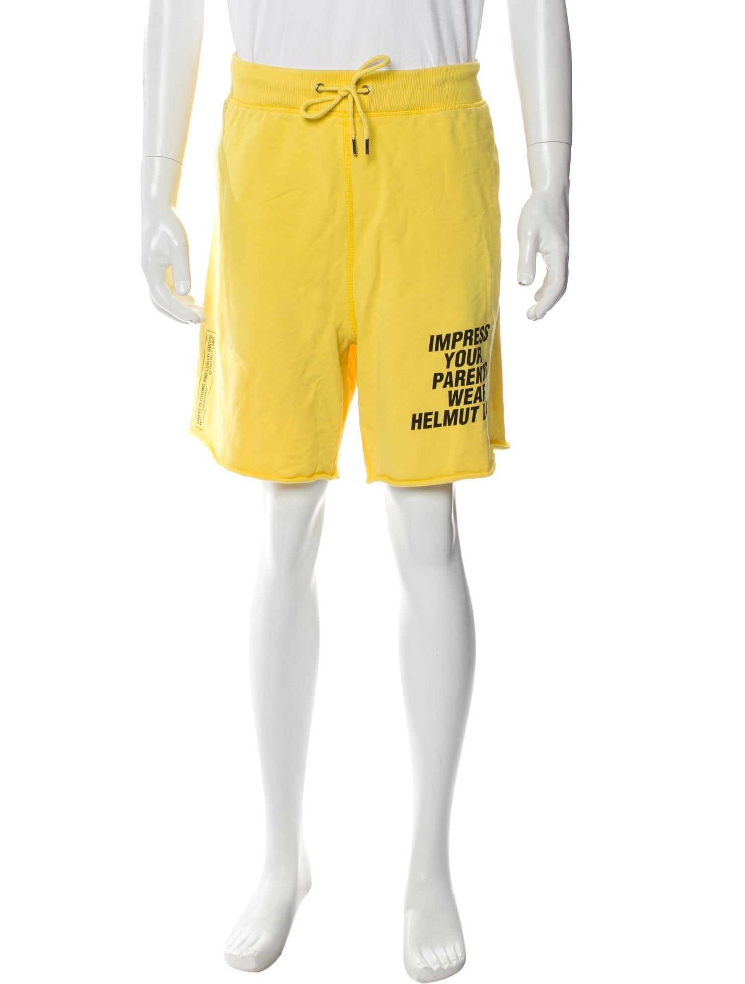 Helmut Lang Graphic Print Athletic Shorts