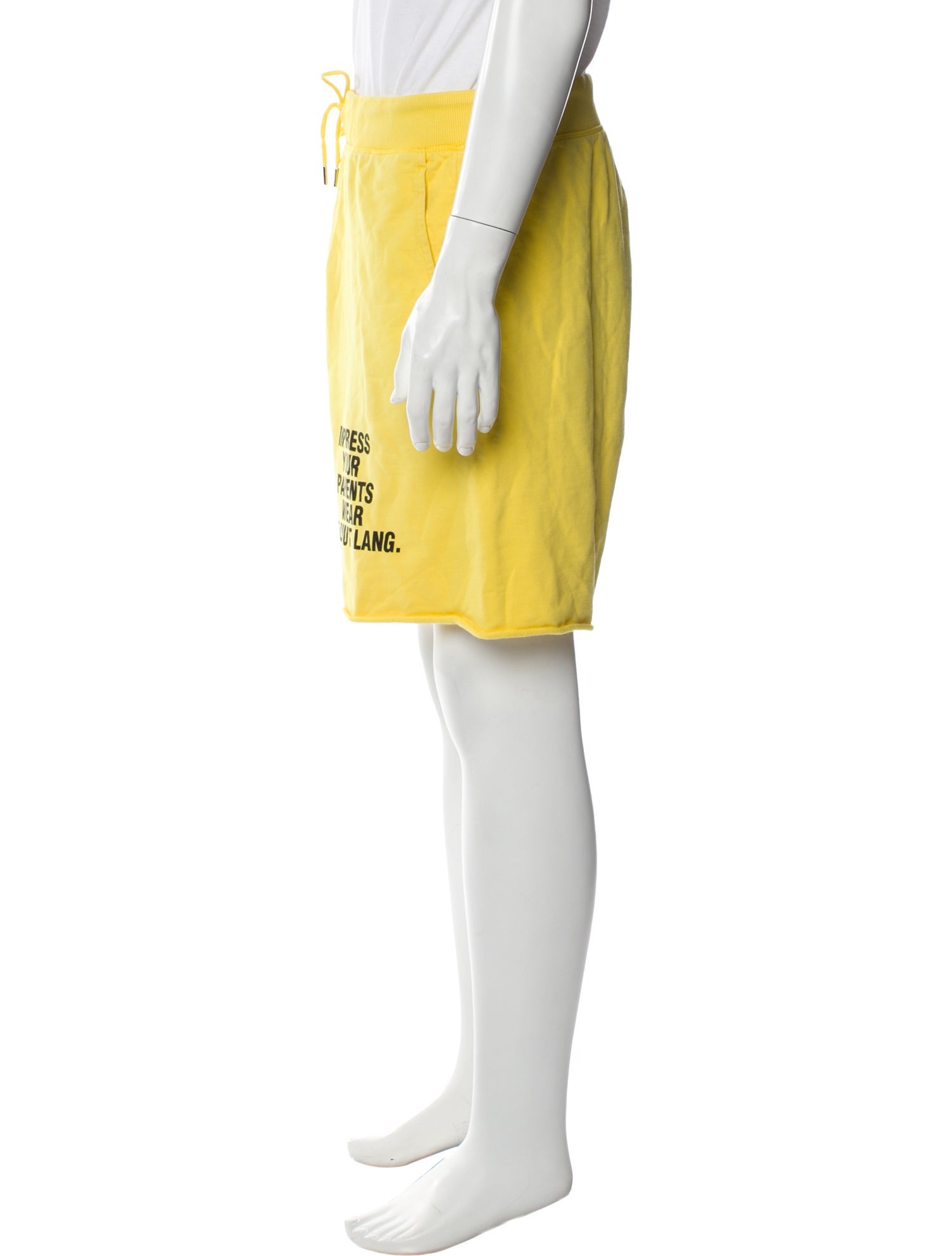 Helmut Lang Graphic Print Athletic Shorts