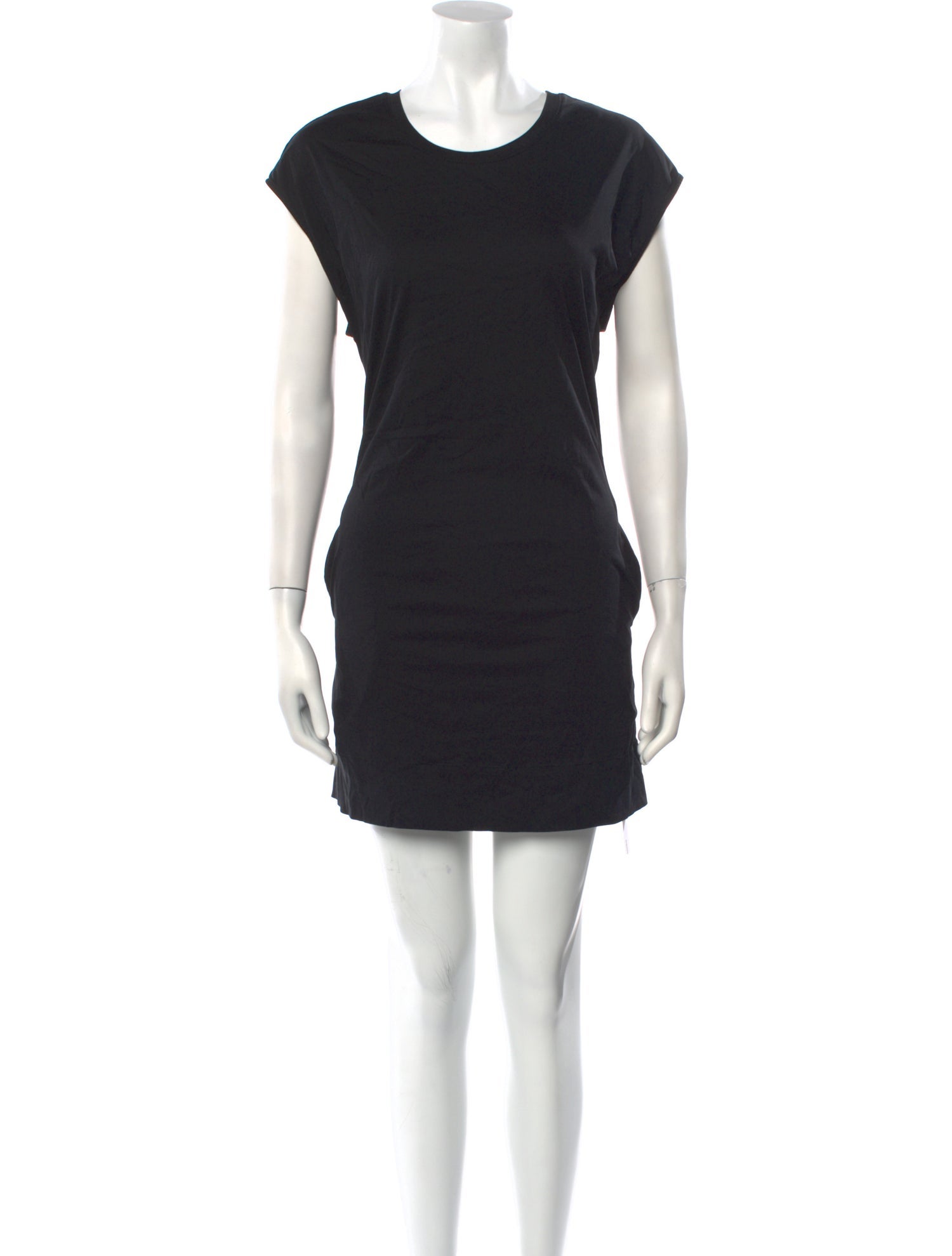Helmut Lang Crew Neck Mini Dress