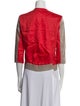 Helmut Lang Linen Colorblock Pattern Jacket