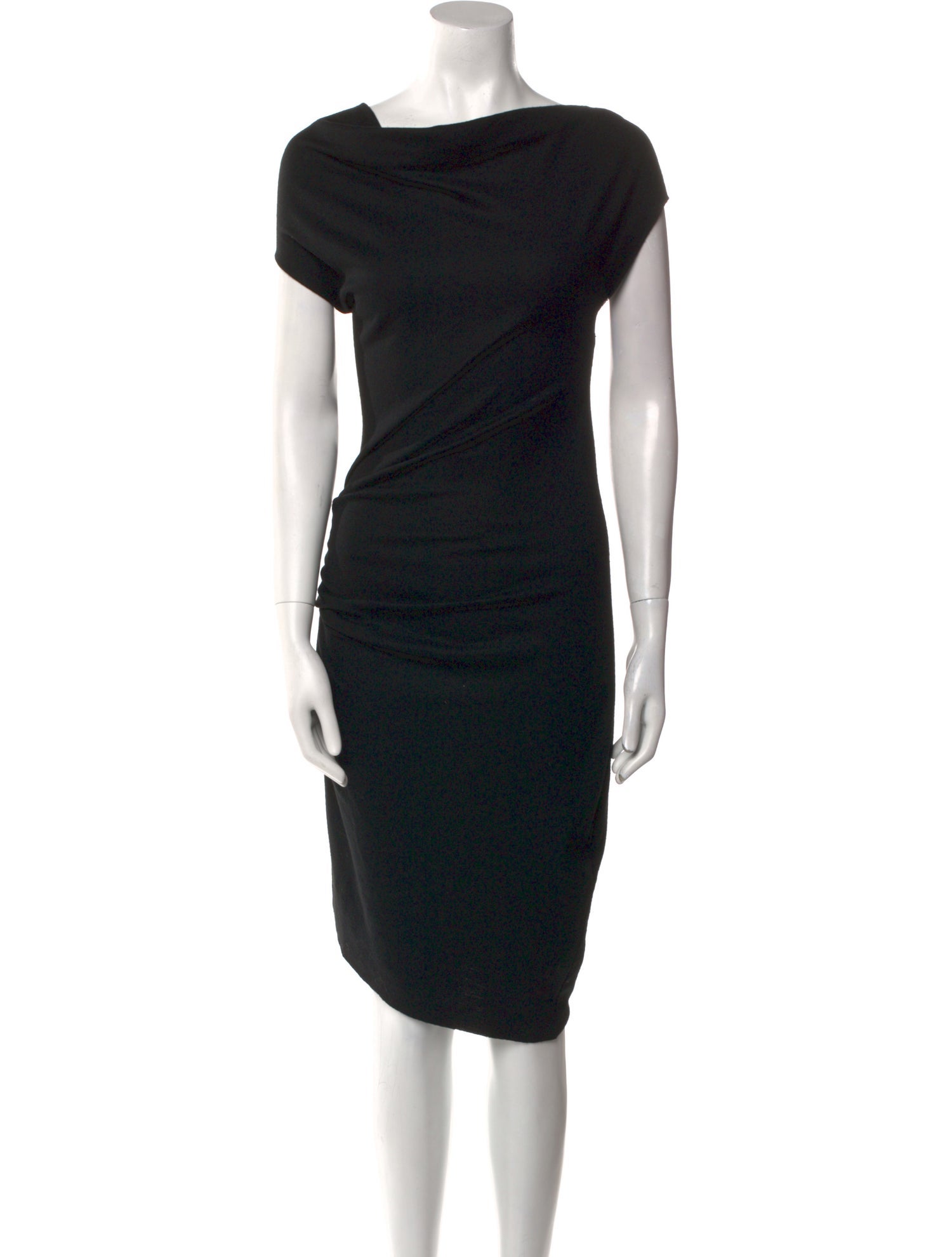 Helmut Lang Wool Midi Length Dress