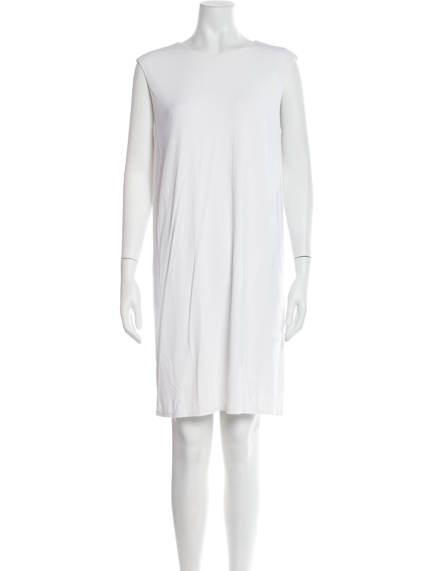 Helmut Lang Bateau Neckline Mini Dress