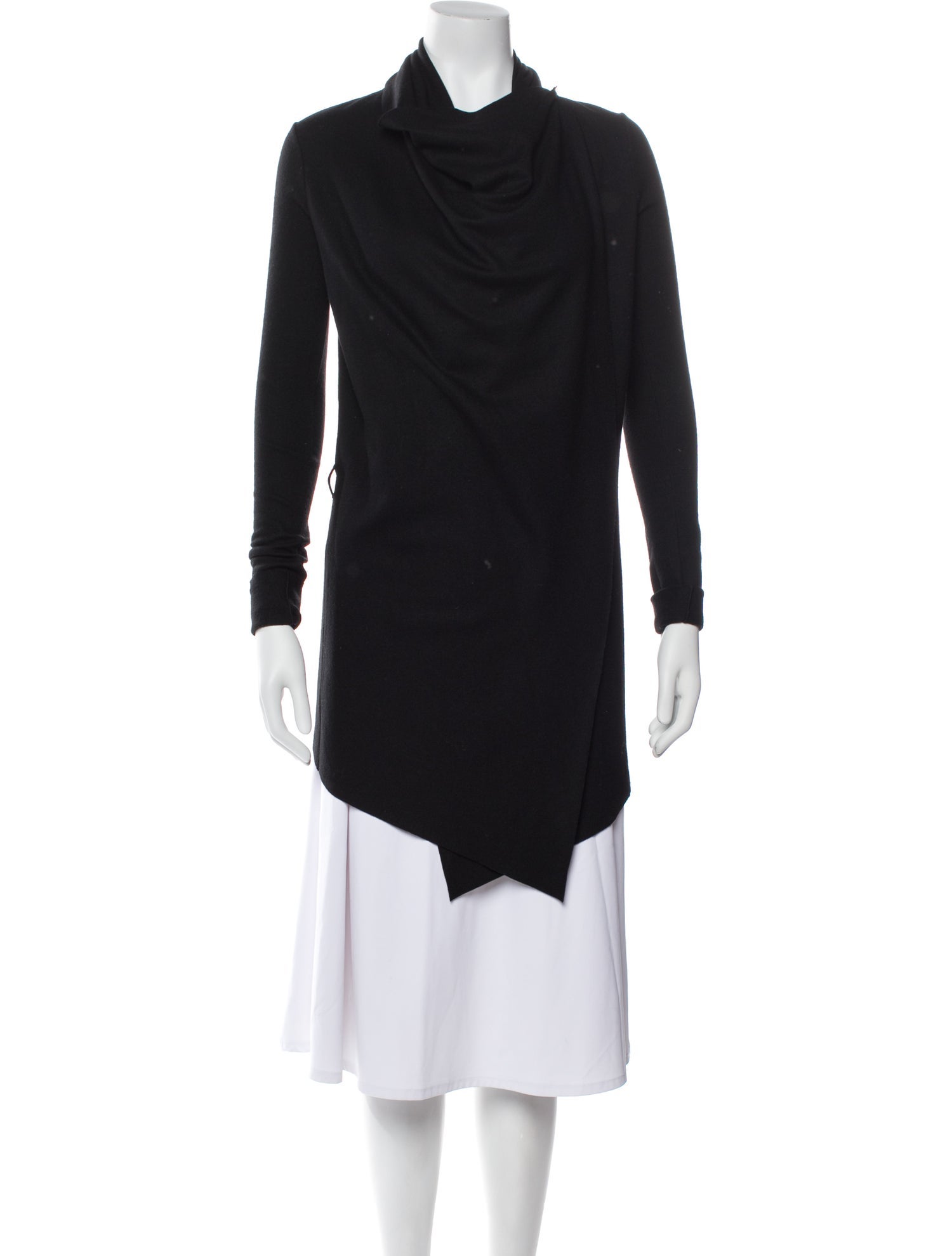 Helmut Lang Wool Cowl Neck Sweater