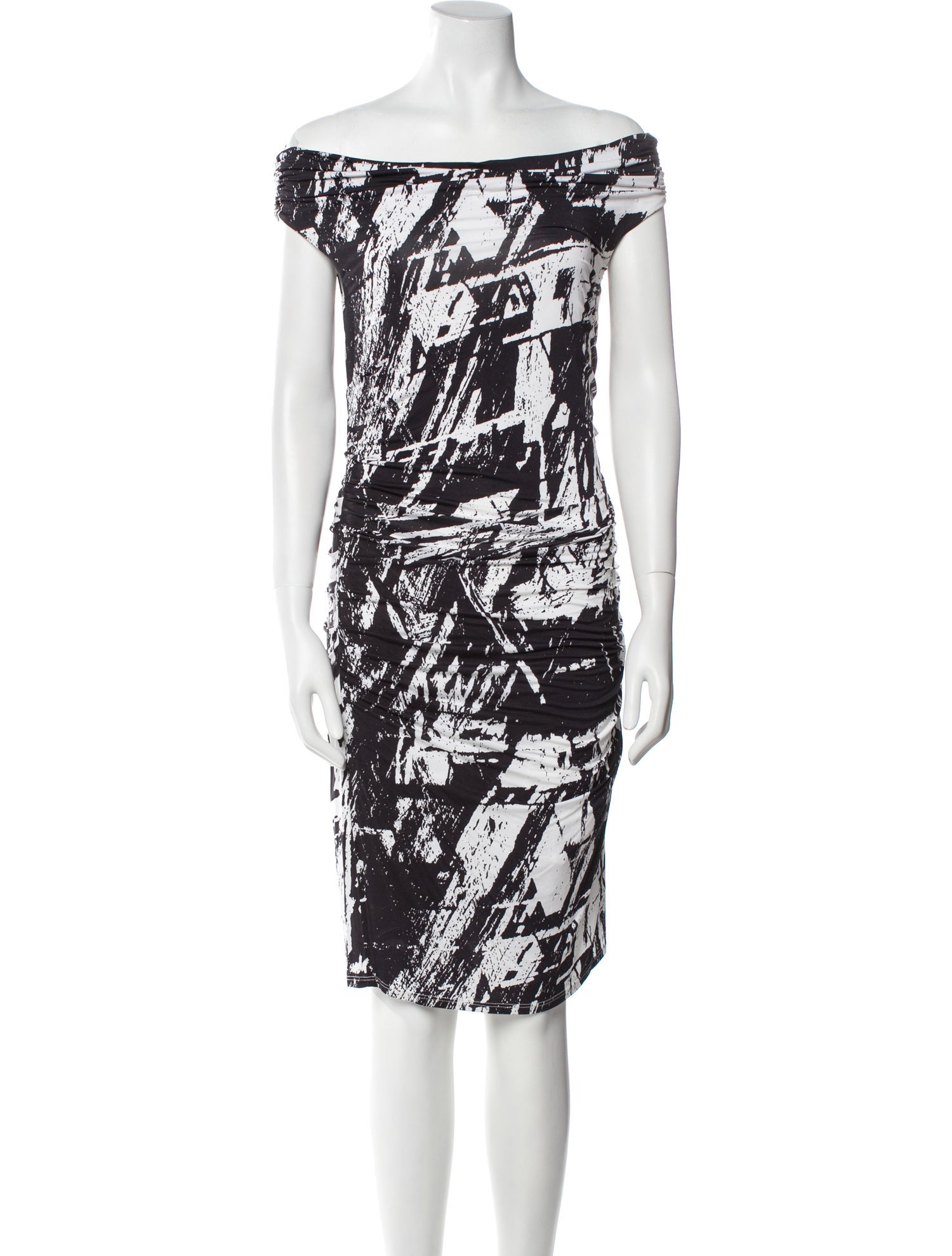 Helmut Lang Printed Mini Dress