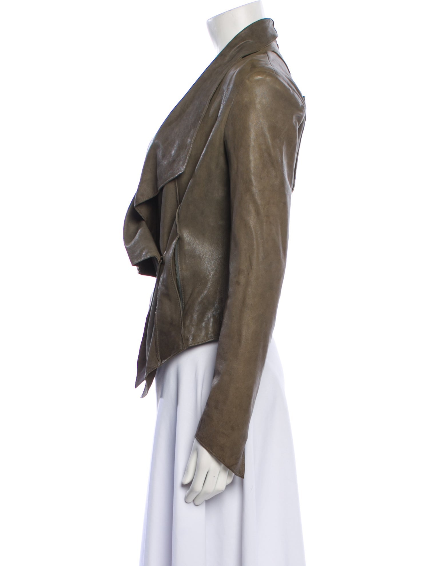 Helmut Lang Lamb Leather Biker Jacket