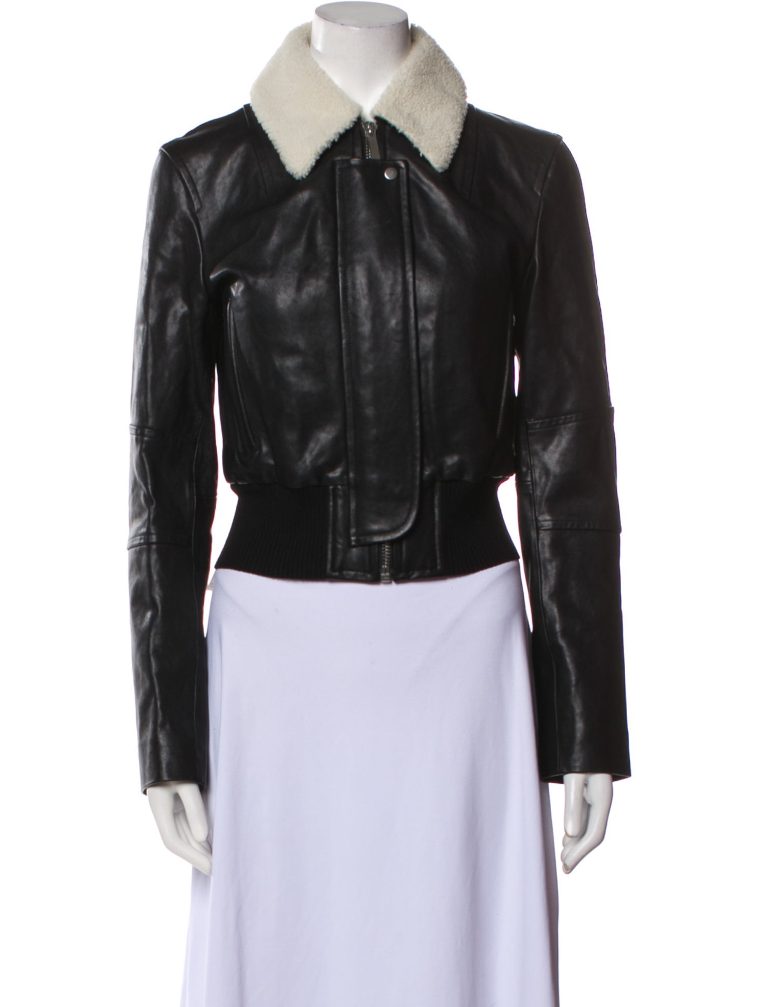 Helmut Lang Shearling Fur Jacket