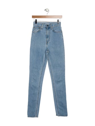 Helmut Lang High-Rise Skinny Leg Jeans