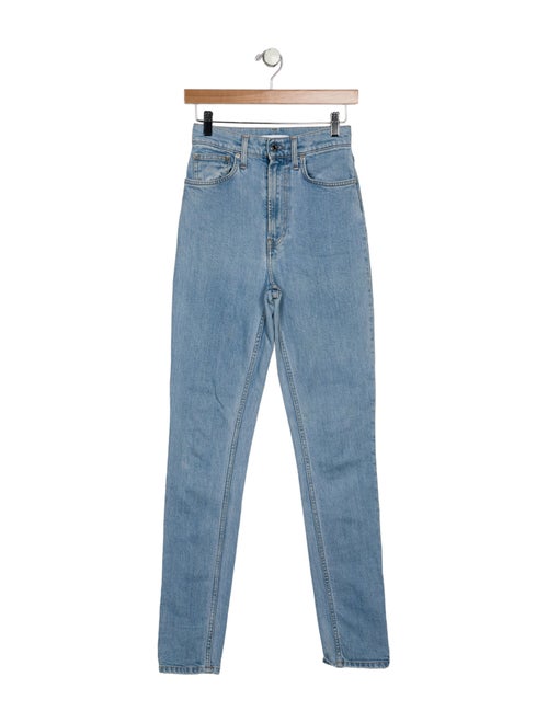 Helmut Lang High-Rise Skinny Leg Jeans