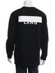 Helmut Lang Graphic Print Crew Neck Sweatshirt