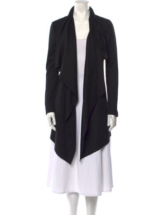 Helmut Lang Wool Open Front Sweater