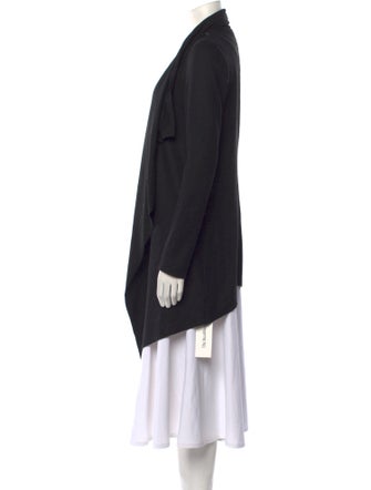 Helmut Lang Wool Open Front Sweater