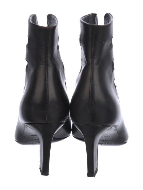 Helmut Lang Leather Lasercut Accents Pumps