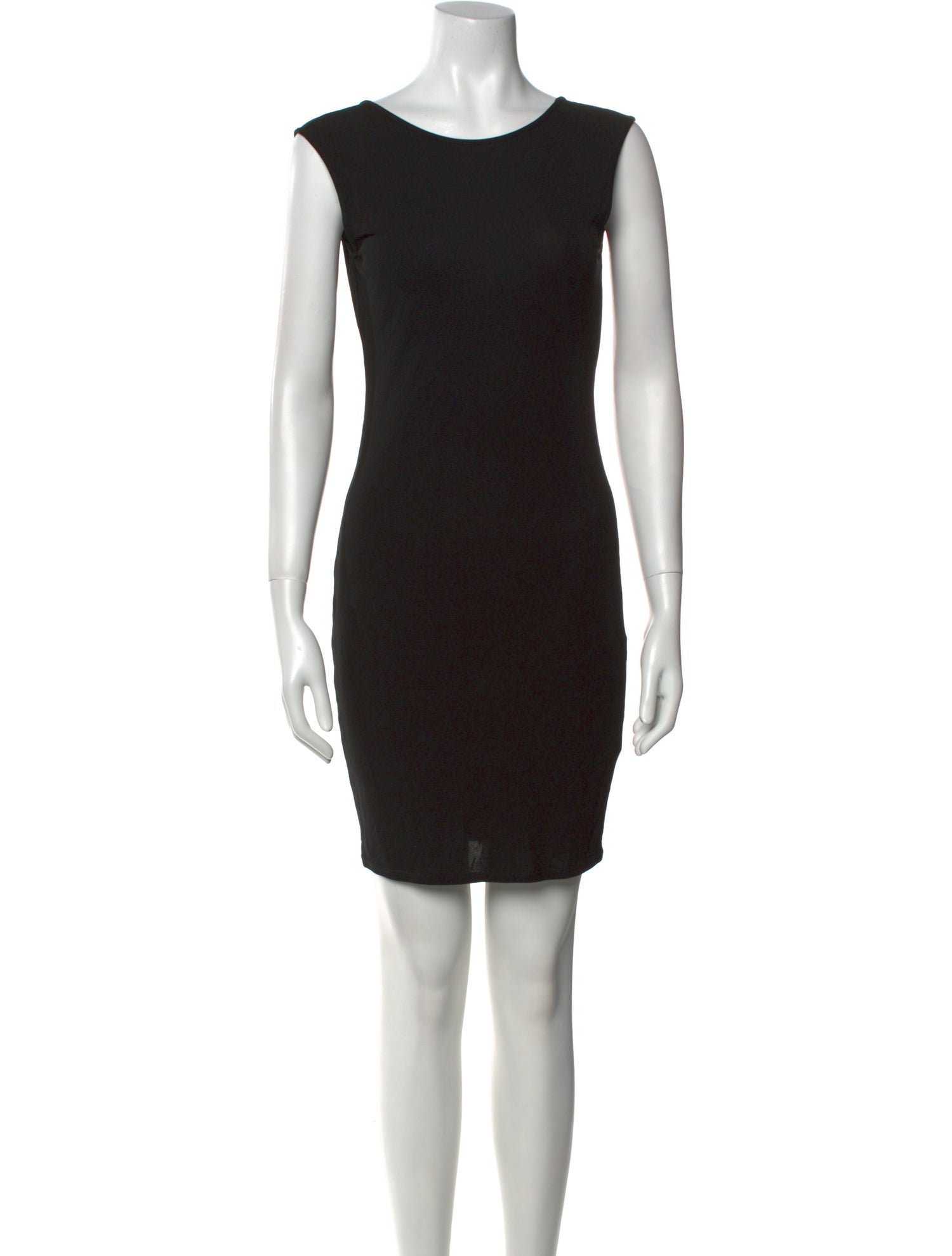 Helmut Lang Scoop Neck Mini Dress