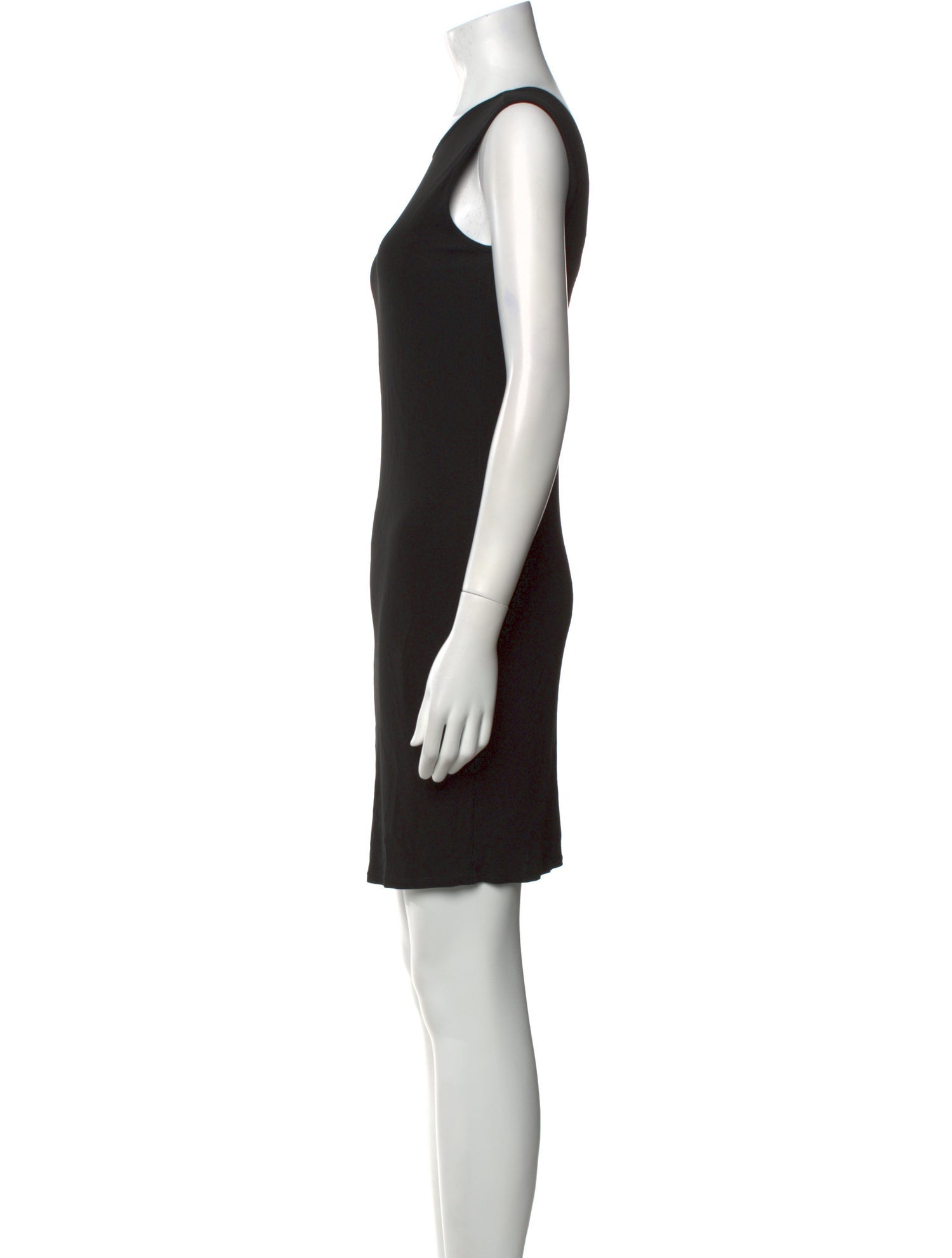 Helmut Lang Scoop Neck Mini Dress