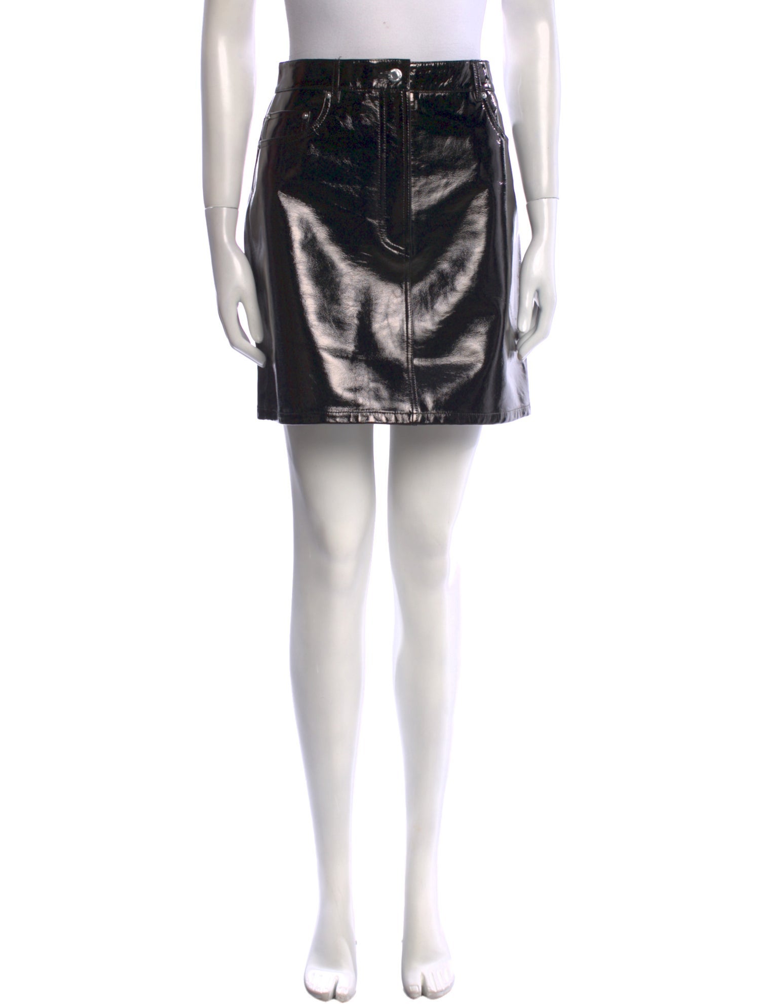 Helmut Lang Leather Mini Skirt w/ Tags