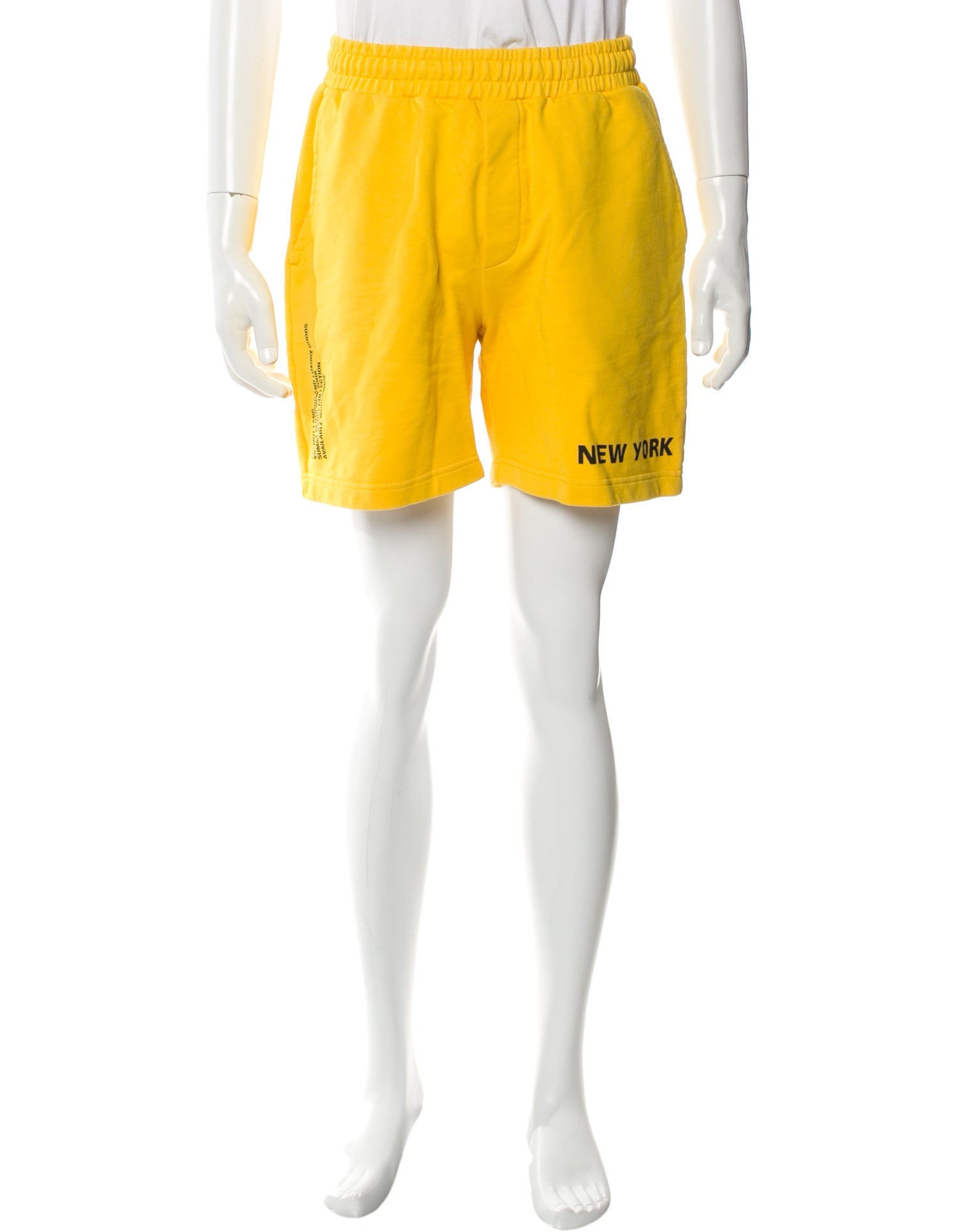 Helmut Lang Graphic Print Jogger Shorts