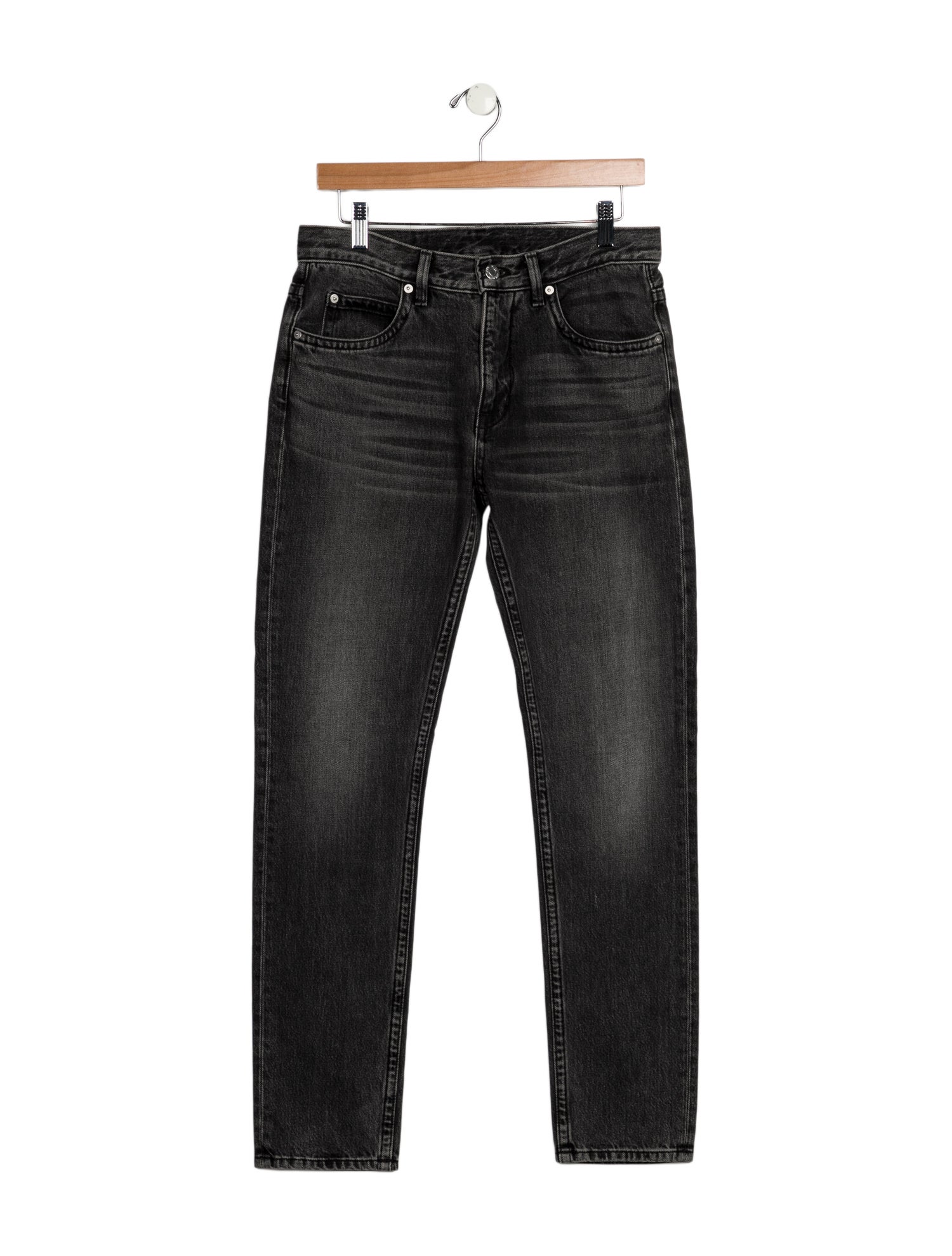 Helmut Lang Mid-Rise Straight Leg Jeans