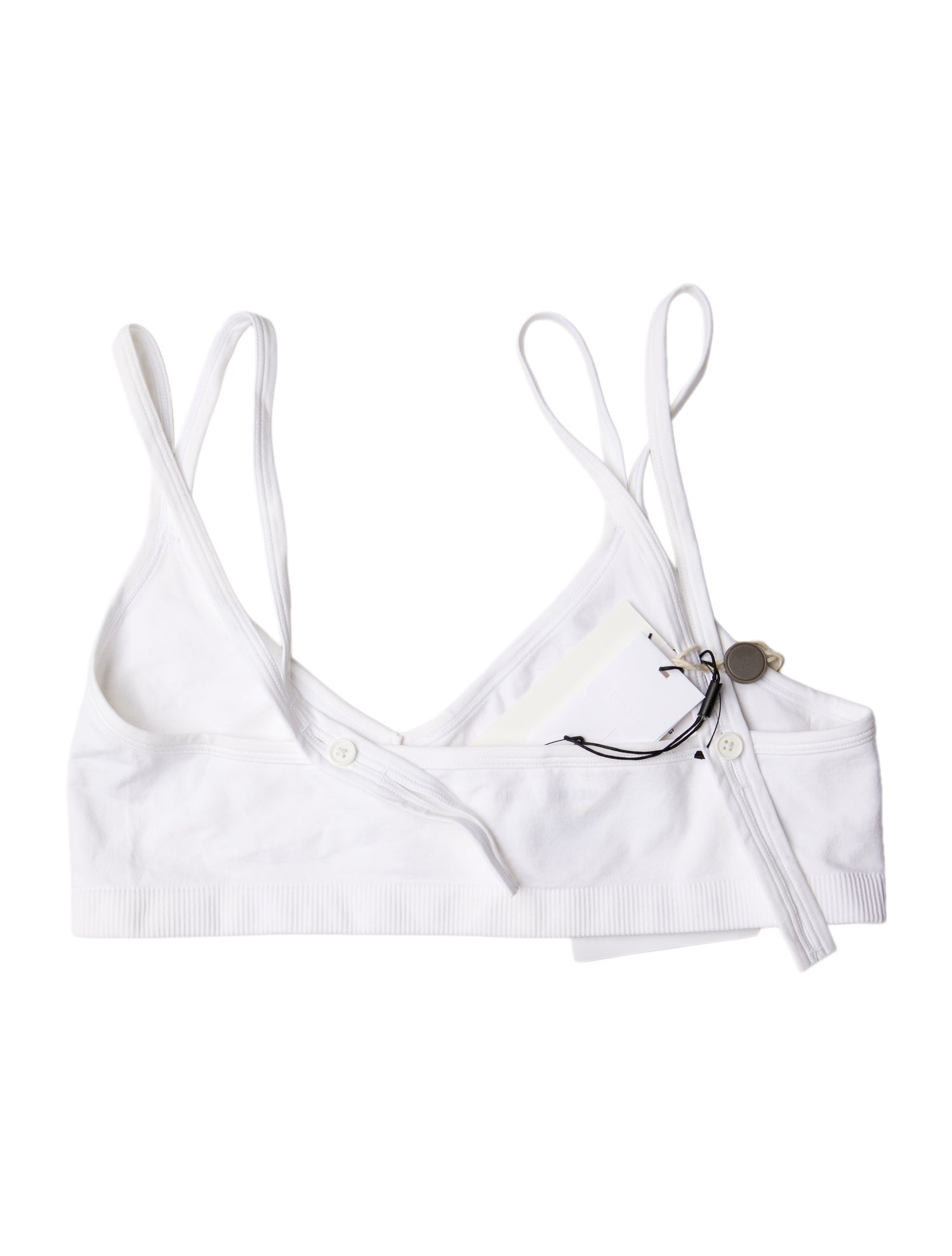 Helmut Lang Strapless Crop Top w/ Tags