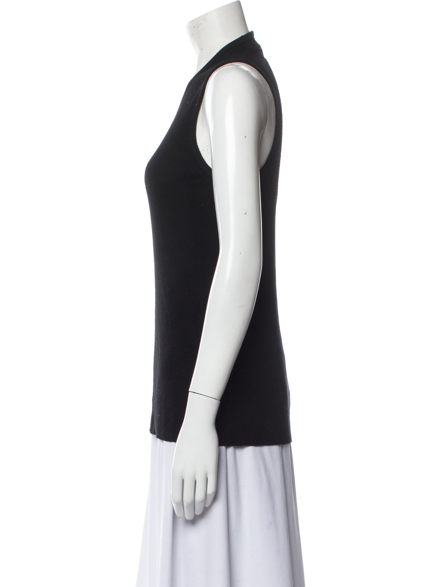 Helmut Lang Scoop Neck Sleeveless Top