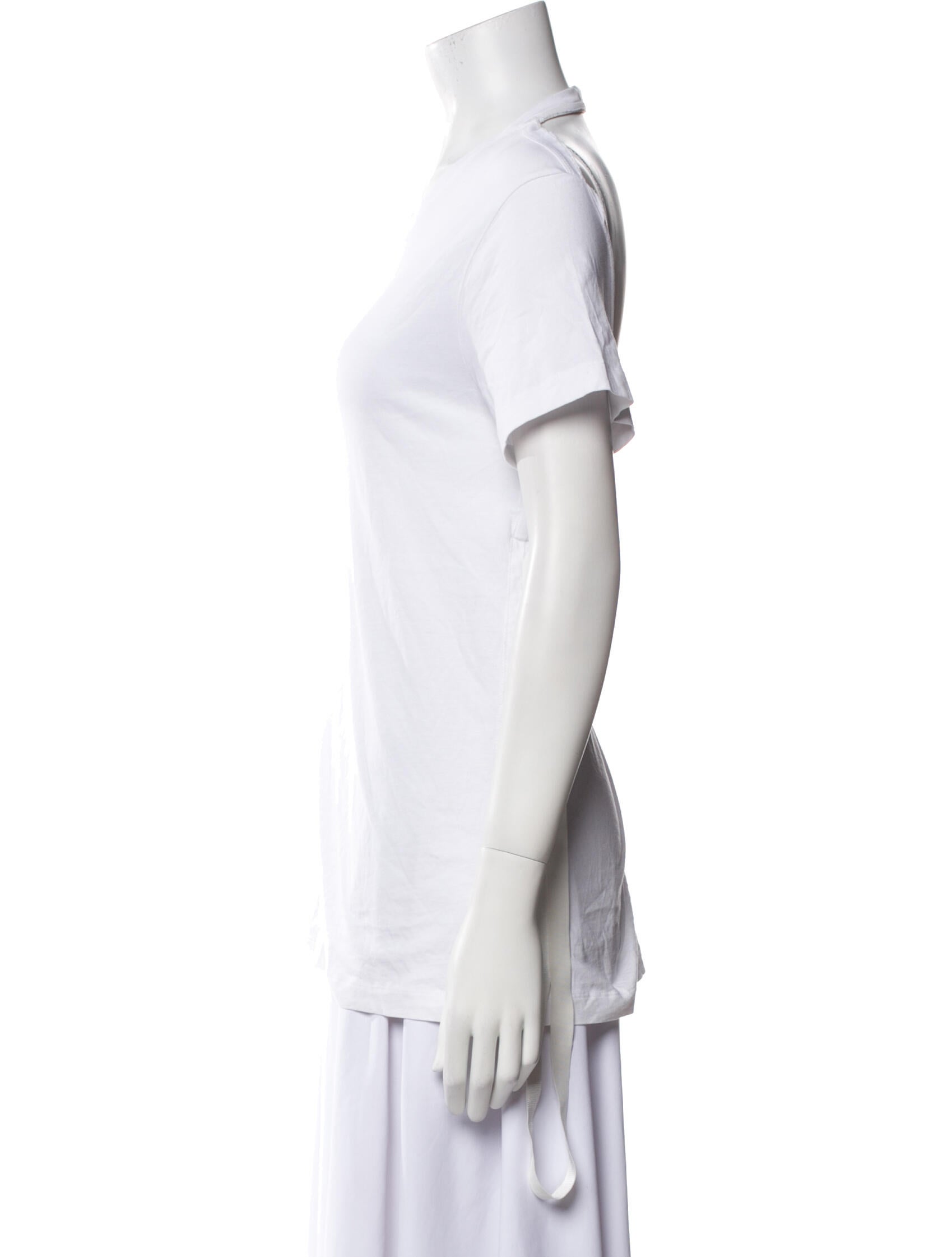 Helmut Lang Crew Neck Short Sleeve T-Shirt