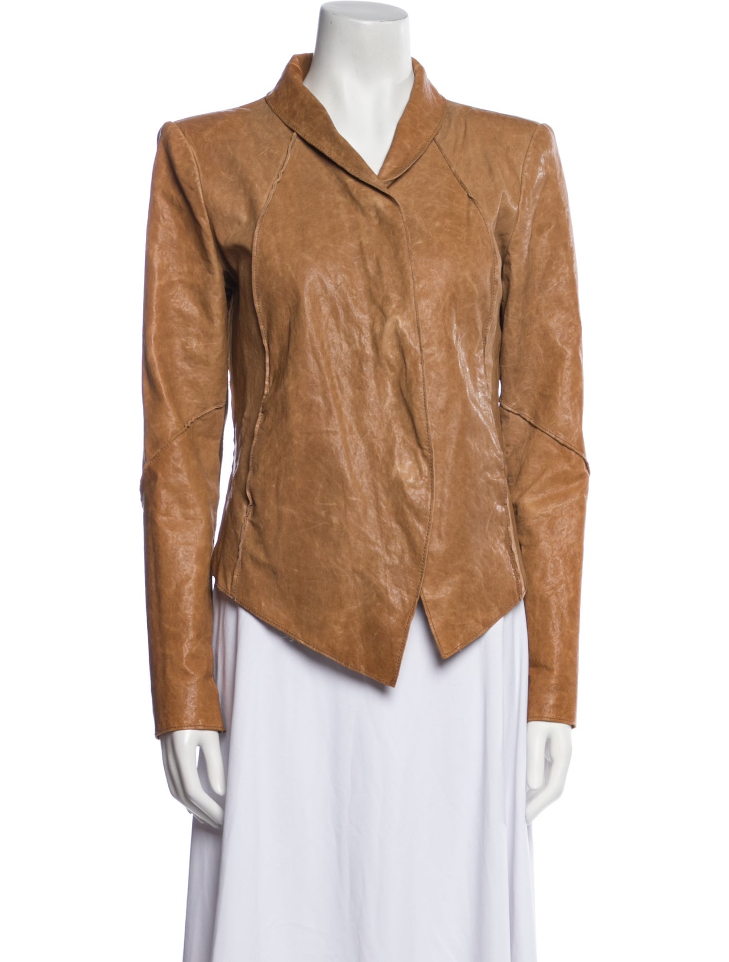 Helmut Lang Leather Blazer