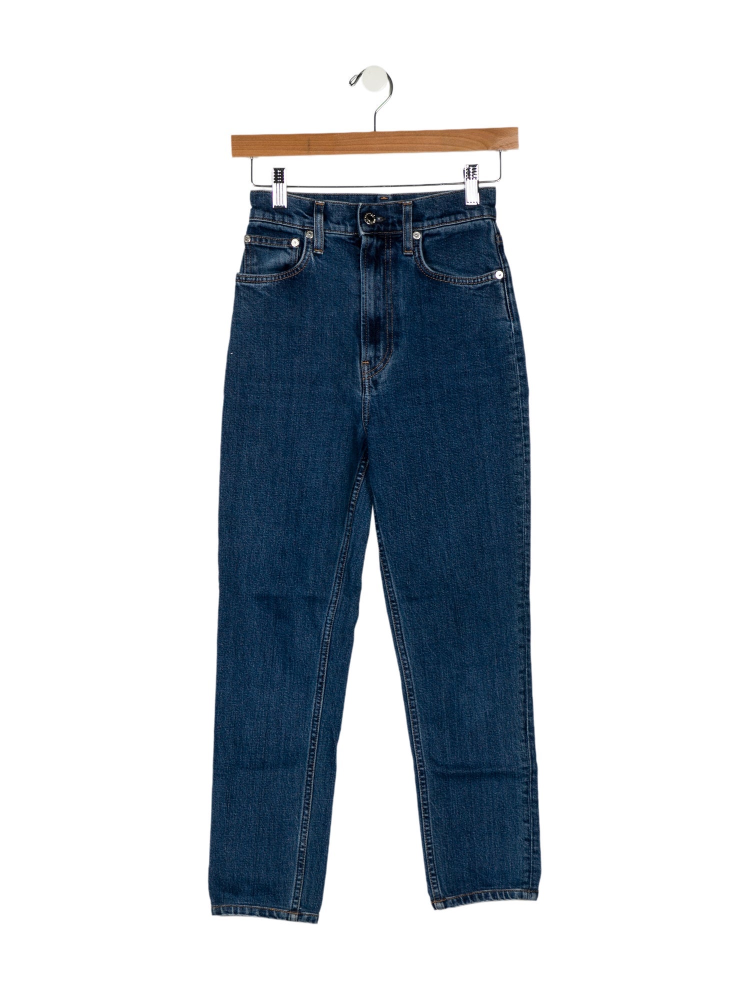 Helmut Lang High-Rise Skinny Leg Jeans