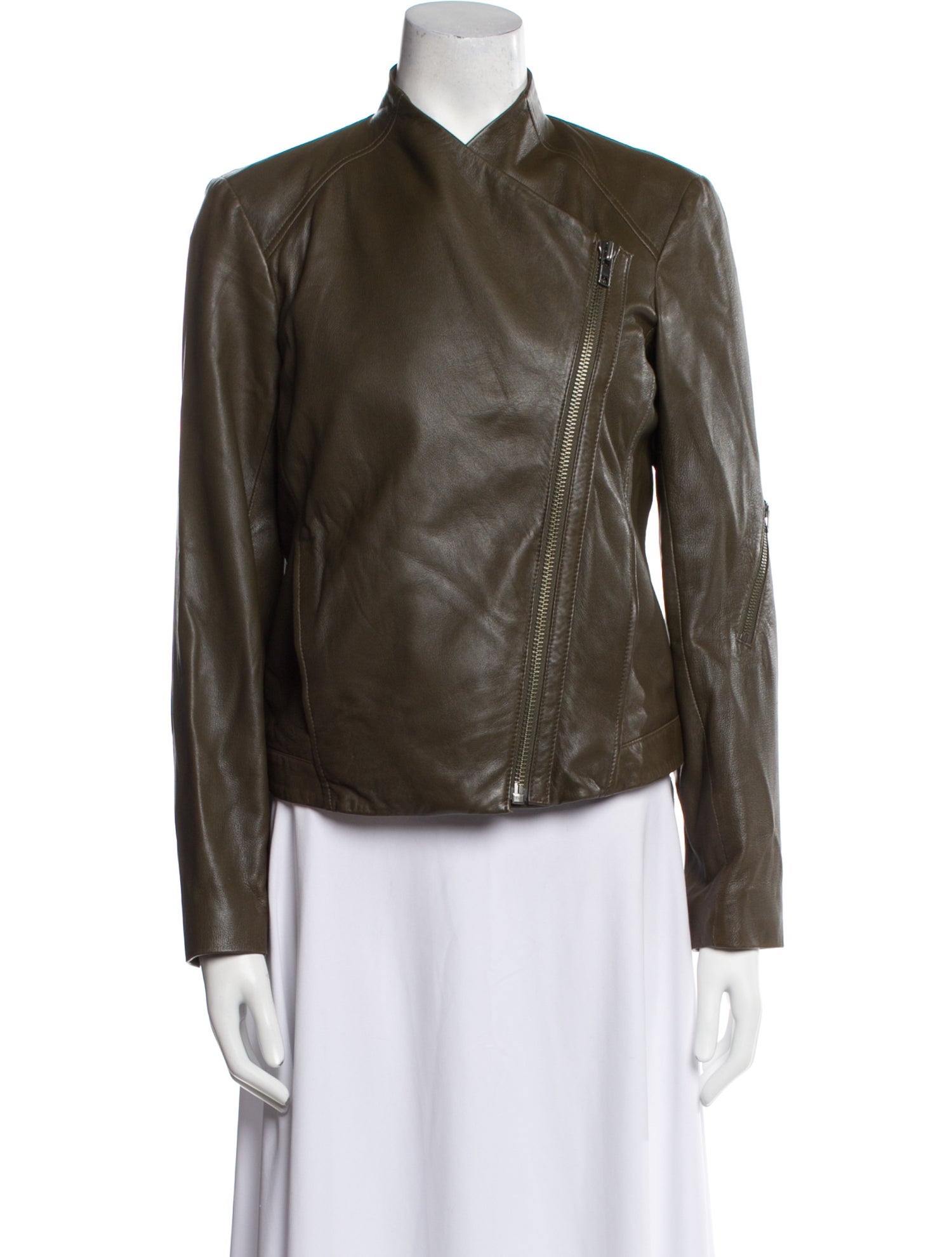 Helmut Lang Lamb Leather Biker Jacket