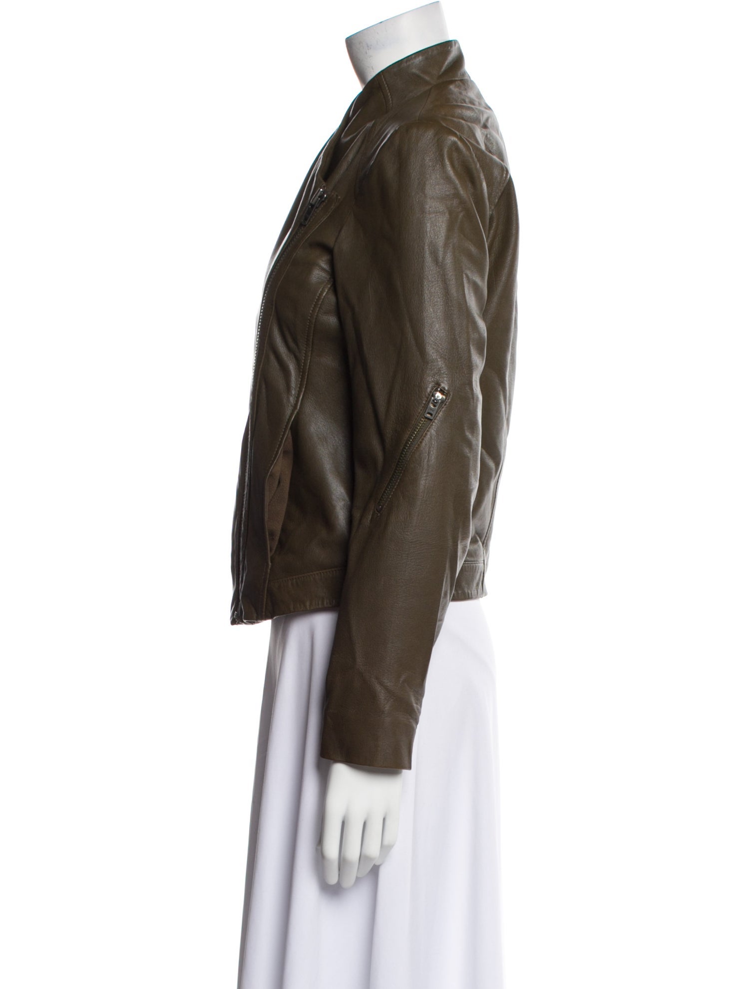 Helmut Lang Lamb Leather Biker Jacket