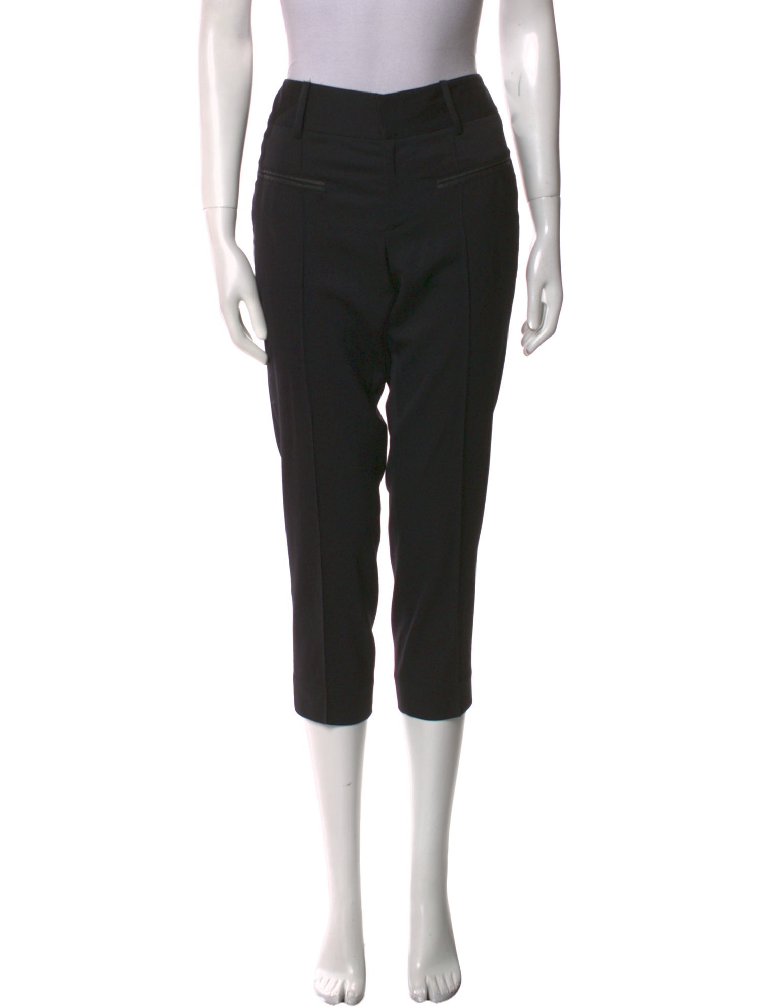 Helmut Lang Wool Skinny Leg Pants