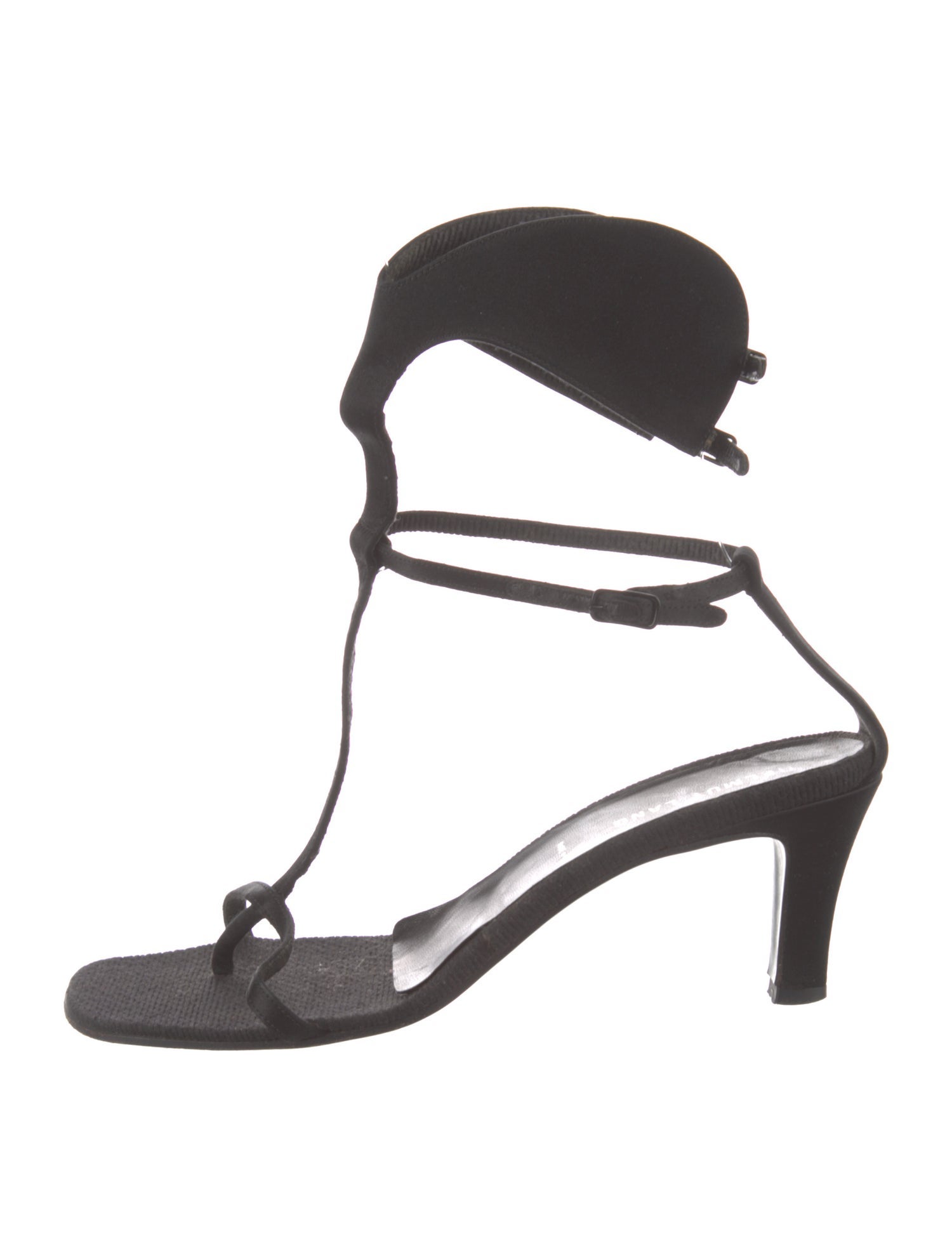 Helmut Lang Vintage 2000's T-Strap Sandals