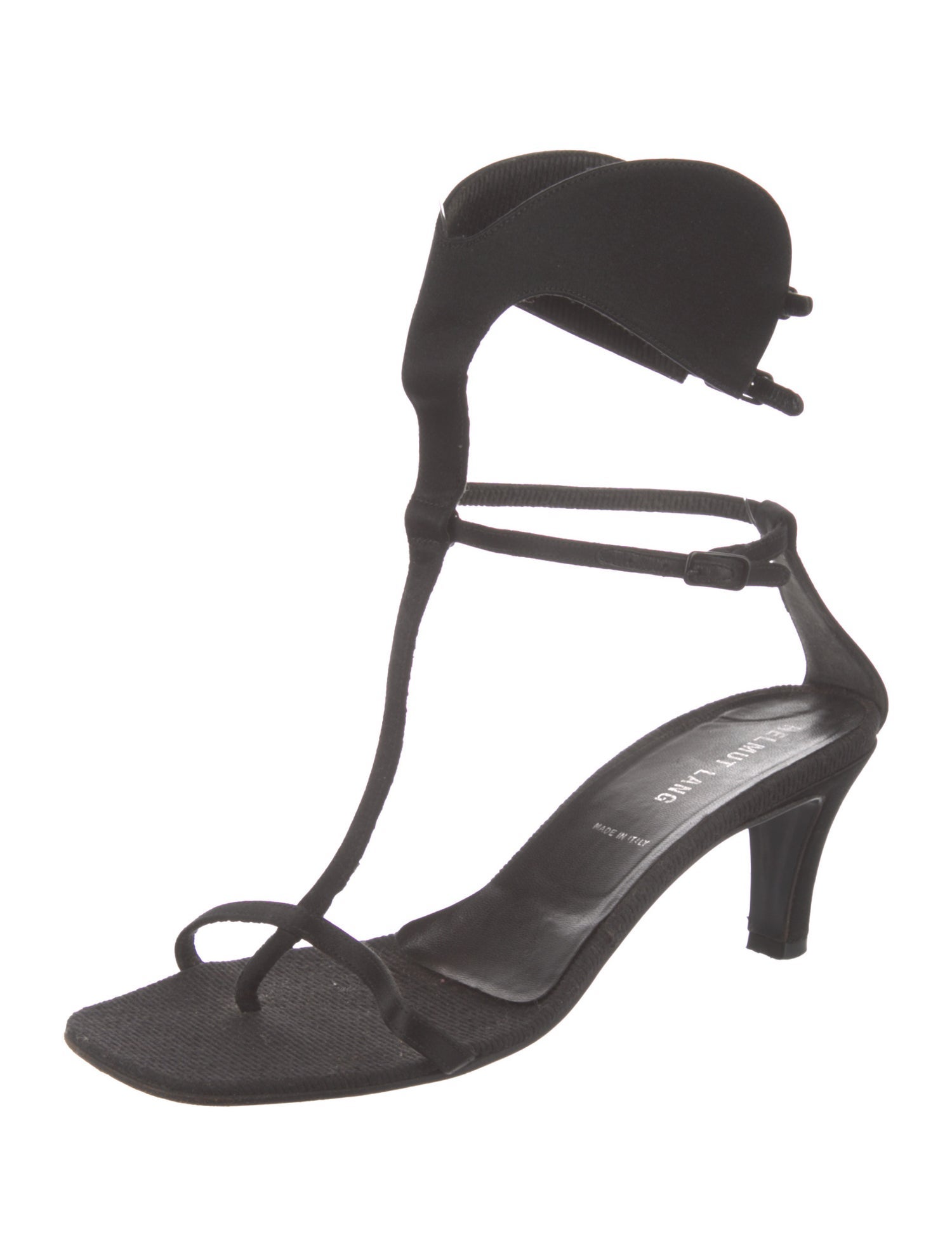 Helmut Lang Vintage 2000's T-Strap Sandals