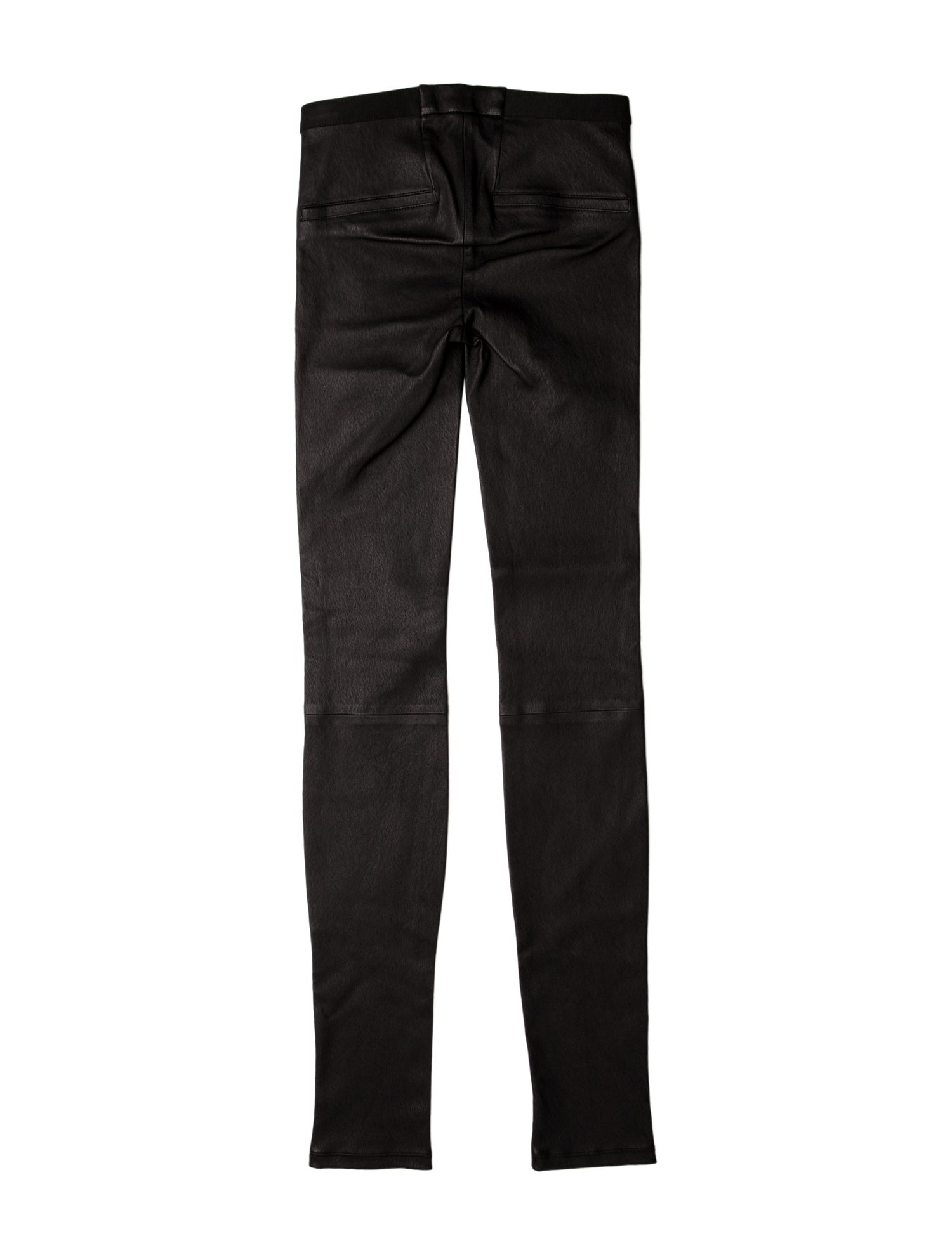 Helmut Lang Lamb Leather Skinny Leg Pants w/ Tags