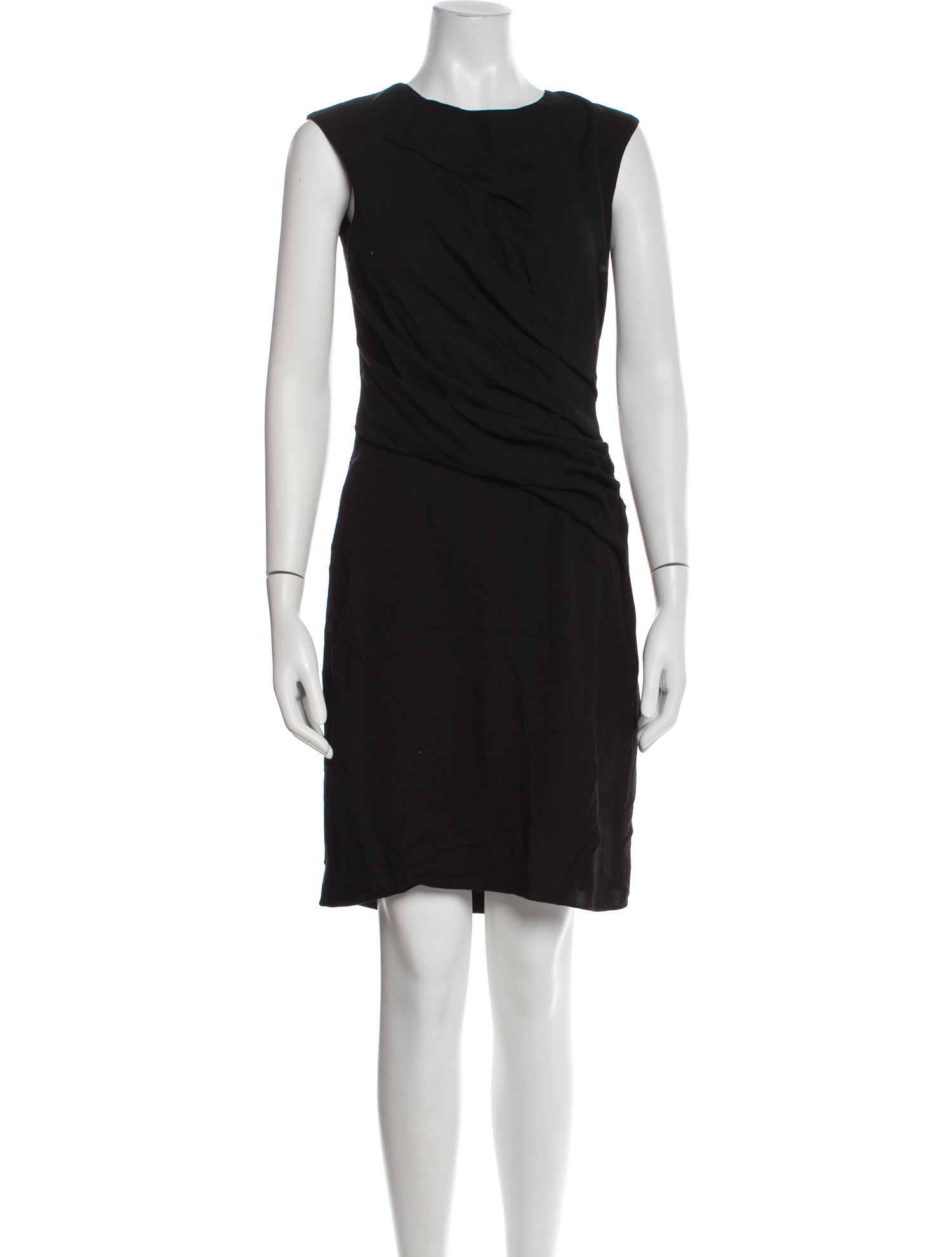 Helmut Lang Crew Neck Mini Dress