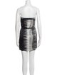 Helmut Lang Silk Mini Dress
