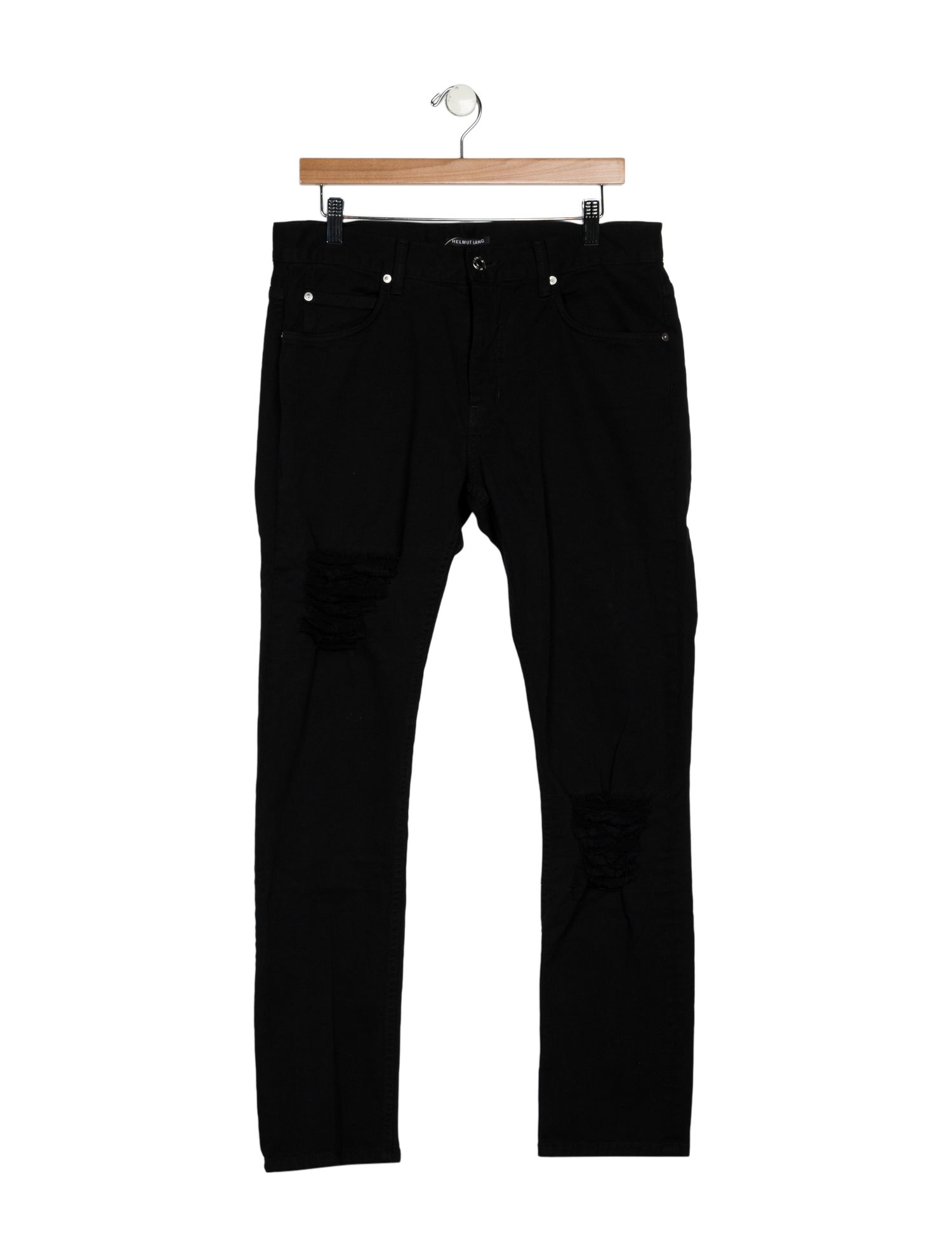 Junya Watanabe Comme des Garçons Distressed Studded Jeans w