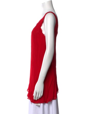 Helmut Lang Scoop Neck Sleeveless Top