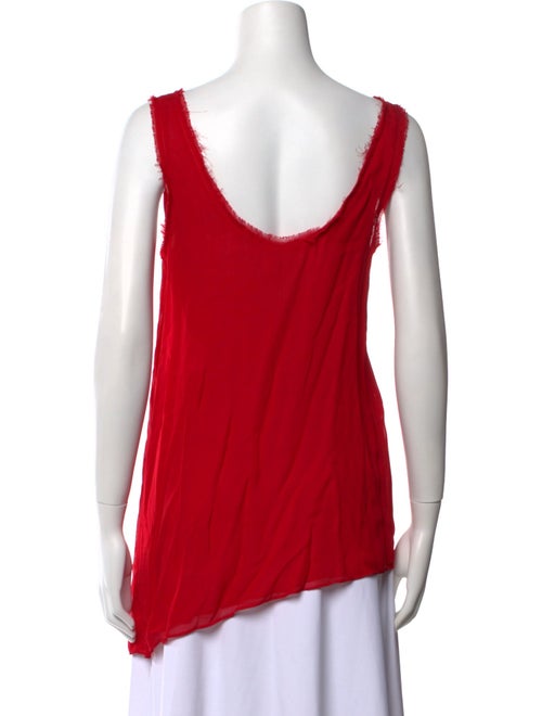 Helmut Lang Scoop Neck Sleeveless Top