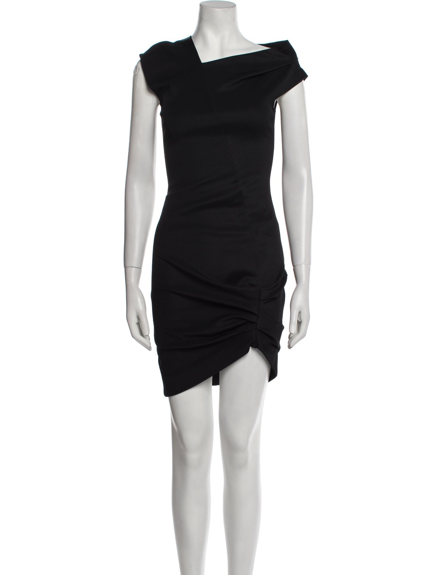 Helmut Lang Asymmetrical Mini Dress